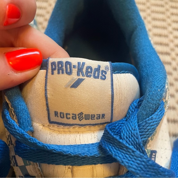 🎉HP🎉 Rare Roca Wear PRO-Keds Trainers Sneakers - size 11 - Picture 5 of 8